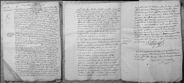 Part of the document noting Ang&eacute;lique Doroth&eacute;e Babaud's age – courtesy of the famille parisiennes website