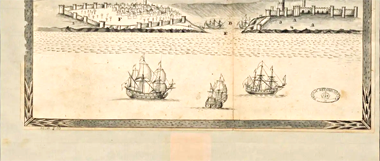 A view of the port at Rabat-Sal&eacute; – with permission from the National Archives