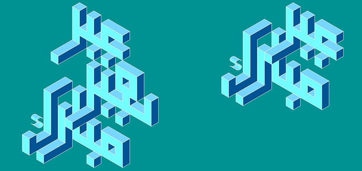 A geometrically derived frame pattern