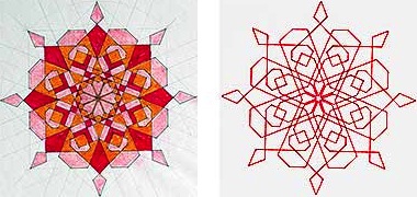 Exercise with red dots