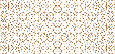 The geometry behind decoration to the eastern Ghurid iwaan portal to the Friday or Grand masjid at Herat, Afghanistan