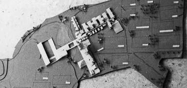 Site model for the design of a new University