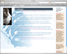 First JL Design page