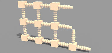 A notional mushrabiya