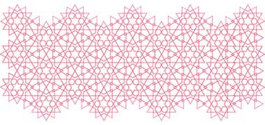 Six point geometry construction