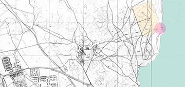 A map showing the location of Anaiza