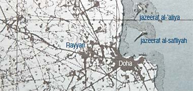 Doha and its setting in 1970
