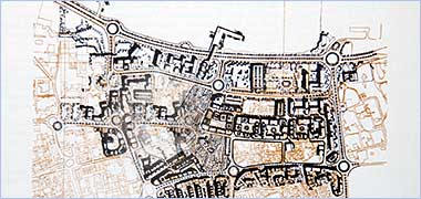 The plan for the centre of Doha 1987