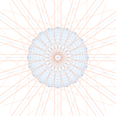 Possible locations for developing lines to create patterns