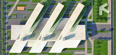 Plan view of the College of Engineering project – permission requested from the architects, Mimar Emirates