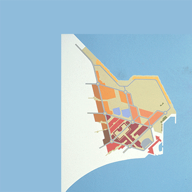 Some of the alternative forms considered for the New District of Doha