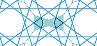 Guide lines for creating links between decagons