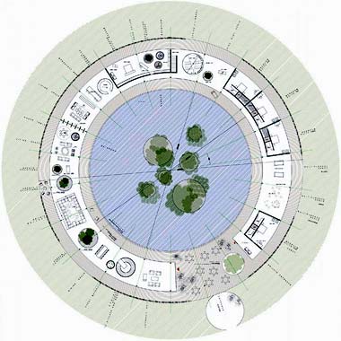 The plan of a private residence – with permission from Paul Kaloustian