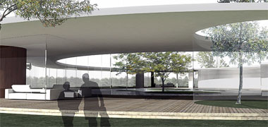 A notional view of the exterior of a private residence – with permission from Paul Kaloustian