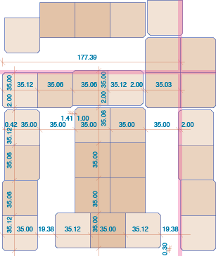 Basic layout of a SSHP theoretical cluster