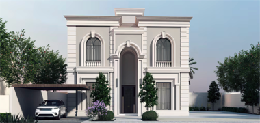 The front facade of QDB's smallest Classic house