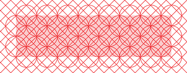 The setting out lines for a Wakra wall panel