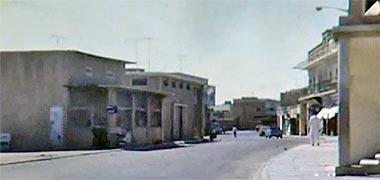 The entrance to Breadshop Street, 1968 – image developed from a video with permission from glasney on YouTube