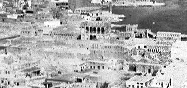 An aerial view from the south-east over feriq al-Salata – with permission from ?salat? on Flickr