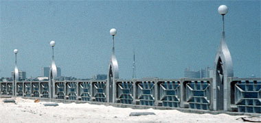 Balustrading in Abu Dhabi, 1981