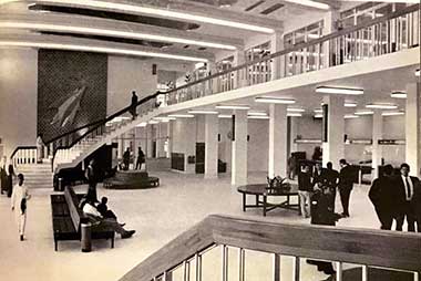 Doha International Airport&rsquo;s departure hall in the 1960s – with the permission of Najaty Bsaiso