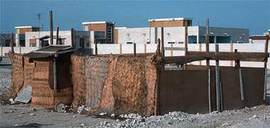 A small barasti mosque, February 1976