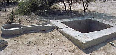 A well in the desert