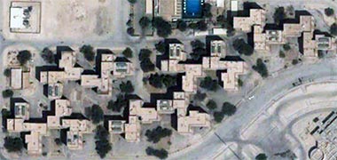 The Intermediate staff housing in Umm Said, 2004 – courtesy of Google Earth