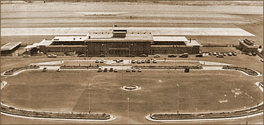 Doha International Airport in the 1970s