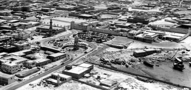 A view of the area east of the Diwan al-Amiri in 1957