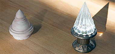 Two details of items incorporated into the Diwan al-Amirir project