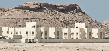 Part of a housing development at Dukhan