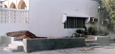 A more modern version of an external majlis