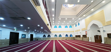 Looking south within mosque – courtesy of Fadi Hassen