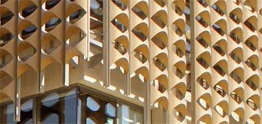 Detail of the fire station screen – with the permission of Karen Biddle