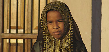 Portrait of a young girl