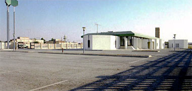 A view within its site of one of the Government&rsquo;s  Primary Health Care centres  – by courtesy of Ian Drummond, BArch.