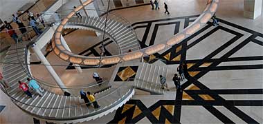 Central stairs to the Museum of Islamic Art