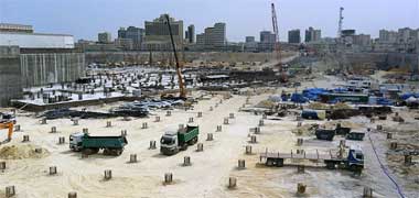 The Musheireb project work on site – with permission from A Little Oryx in Qatar