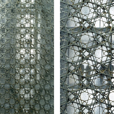 A view of the model of the project with the permission of Ateliers Jean Nouvel, copyright for the model, Gaston Bergeret