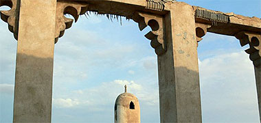 The tower of an abandoned mosque