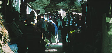 A view within the old suq in March 1972