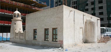 An old mosque built in Doha