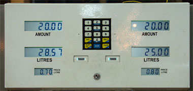 Petrol at about a tenth the price of the United States