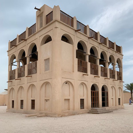 The reconstructed majlis of Sheikh Abdullah, 2019 – with the kind permission of Grant Macdonald