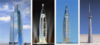 Projected towers of Roger Taillibert