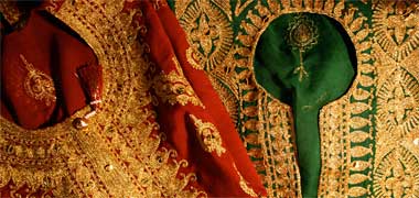 Two women’s dresses