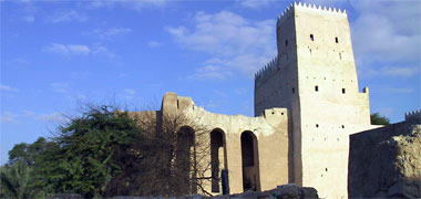 A structure in Umm Salal Muhammad