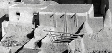 Detail of a building in Umm Salal Muhammad – from the magazine, Future, of the UDPA