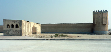 An abandoned mosque in Wakra